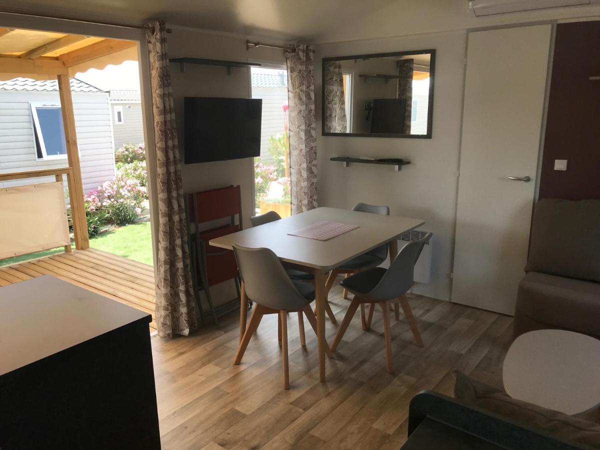 Mobil Home Camping Le Mar Estang Bord De Plage Canet-en-Roussillon Dış mekan fotoğraf